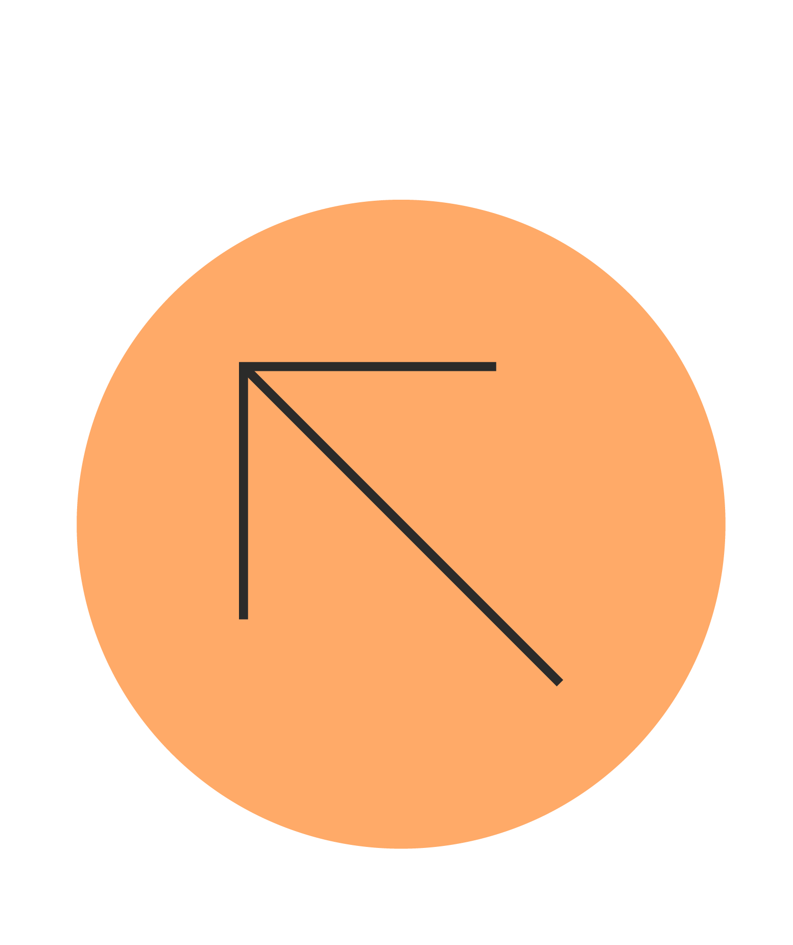 arrow orange